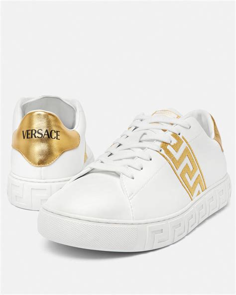 versace scarpe a calzino|versace sea greca sneakers.